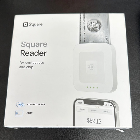 Square | Other | Square Reader White Compact Payment Processor With ...